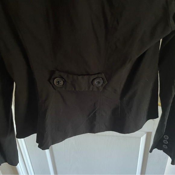 Black blazer with 1 button front M - Picture 2 of 2